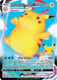 Surfing Pikachu VMAX - 009/025 - Celebrations